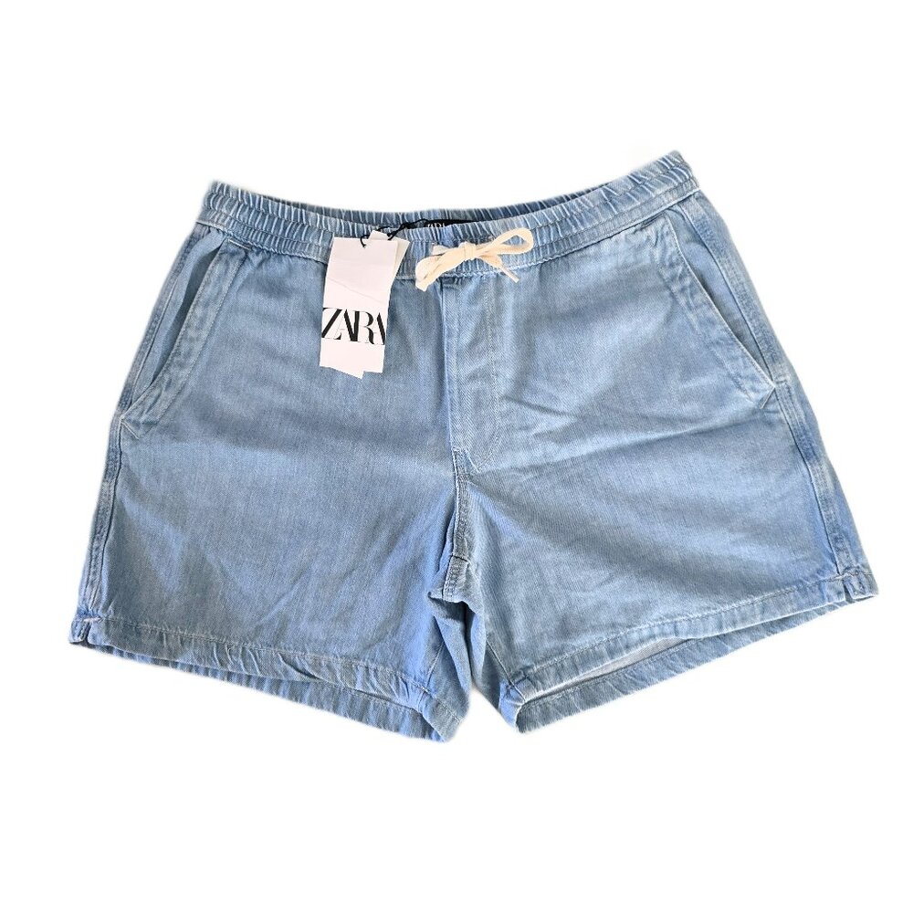 ZARA Denim Shorts - Size Large Men's NWT